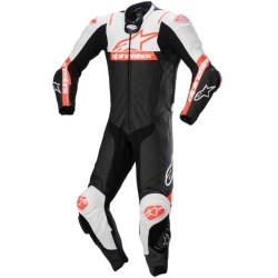 MONO DE PIEL 1 PIEZA HOMBRE ALPINESTARS MISSILE V2 WARD NEGRO / BLANCO / ROJO