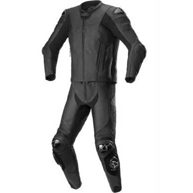 MONO DE PIEL 2 PIEZAS HOMBRE ALPINESTARS MISSILE V2 NEGRO