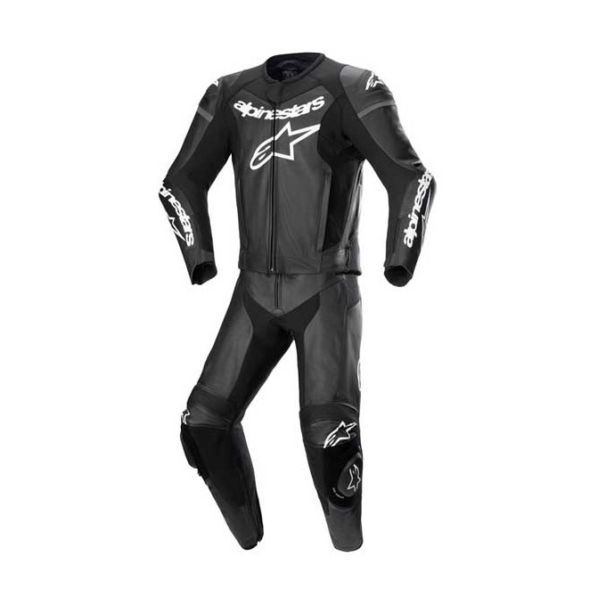 MONO DE PIEL 2 PIEZAS ALPINESTARS GP FORCE LURV NEGRO