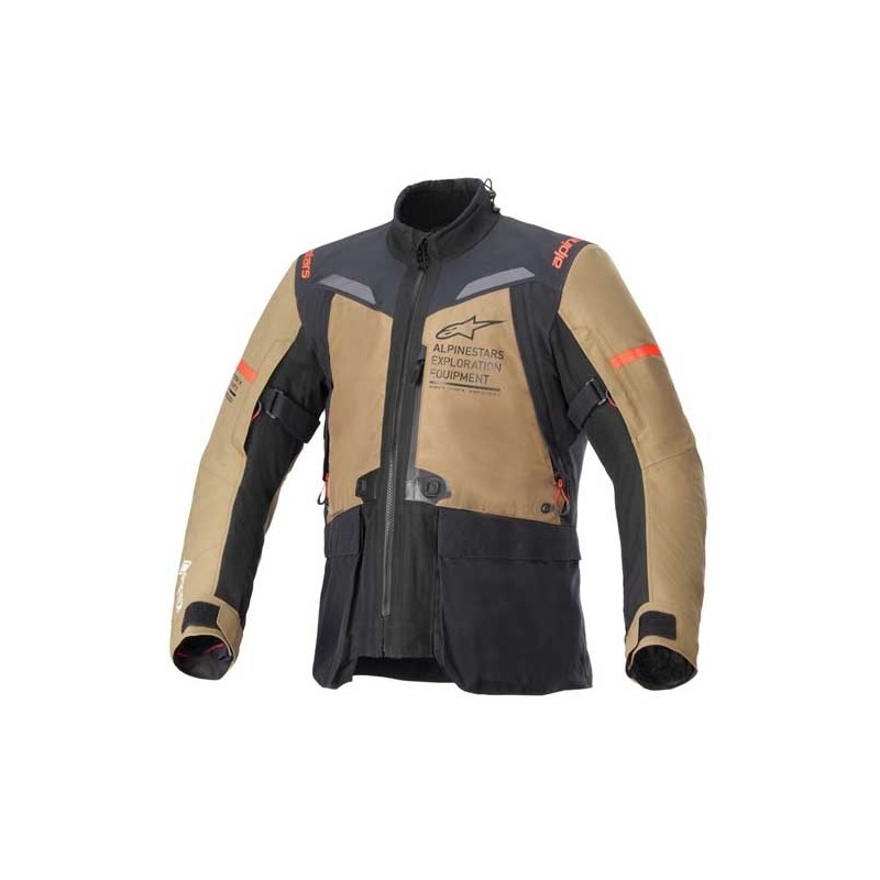 CHAQUETA ALPINESTARS ST-7 2L GORE-TEX NEGRA / MARRON