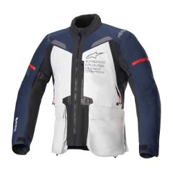 CHAQUETA ALPINESTARS ST-7 2L GORE-TEX NEGRA / AZUL OSCURO / GRIS