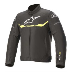 CHAQUETA ALPINESTARS T-SP S WATERPROOF NEGRA / AMARILLO FLUOR