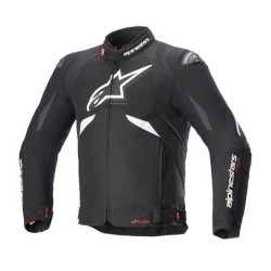 CHAQUETA ALPINESTARS T-GP R V3 DRYSTAR NEGRA / BLANCA