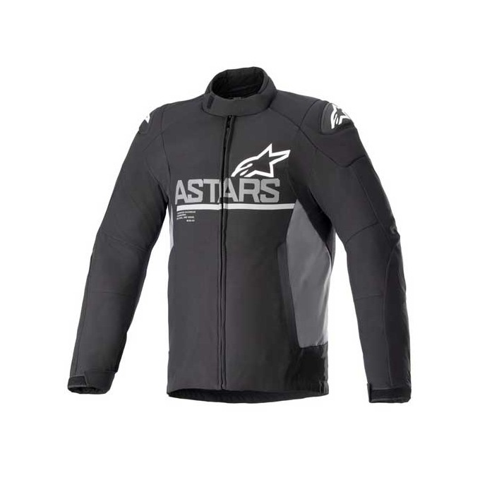 CHAQUETA ALPINESTARS SMX WATERPROOF NEGRA / GRIS 
