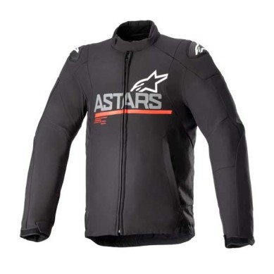 CHAQUETA ALPINESTARS SMX WATERPROOF NEGRA / GRIS / ROJA