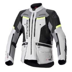 CHAQUETA ALPINESTARS BOGOTA PRO DRYSTAR GRIS / AMARILLO
