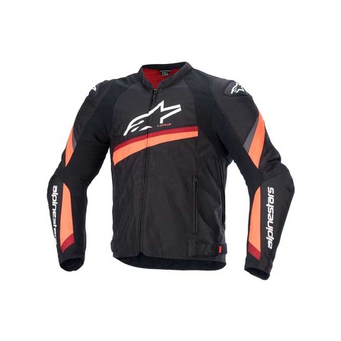 CHAQUETA ALPINESTARS T-GP PLUS R V4 NEGRA  / ROJA