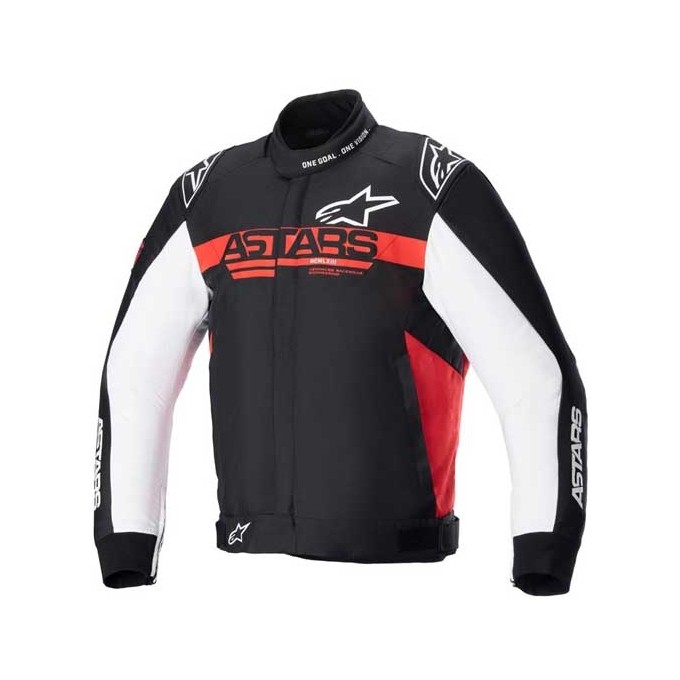 CHAQUETA ALPINESTARS MONZA-SPORT NEGRA / ROJA / BLANCA
