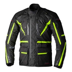 CHAQUETA RST PARAGON 7 NEGRA / AMARILLA FLUOR