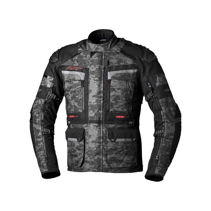 CHAQUETA HOMBRE RST ADVENTURE-X GRIS / CAMUFLAJE