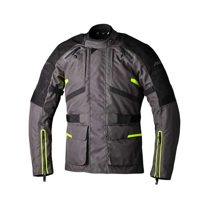 CHAQUETA HOMBRE RST ENDURANCE GRAFITO / AMARILLO FLÚOR