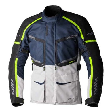CHAQUETA HOMBRE RST MAVERICK EVO NAVY / PLATA