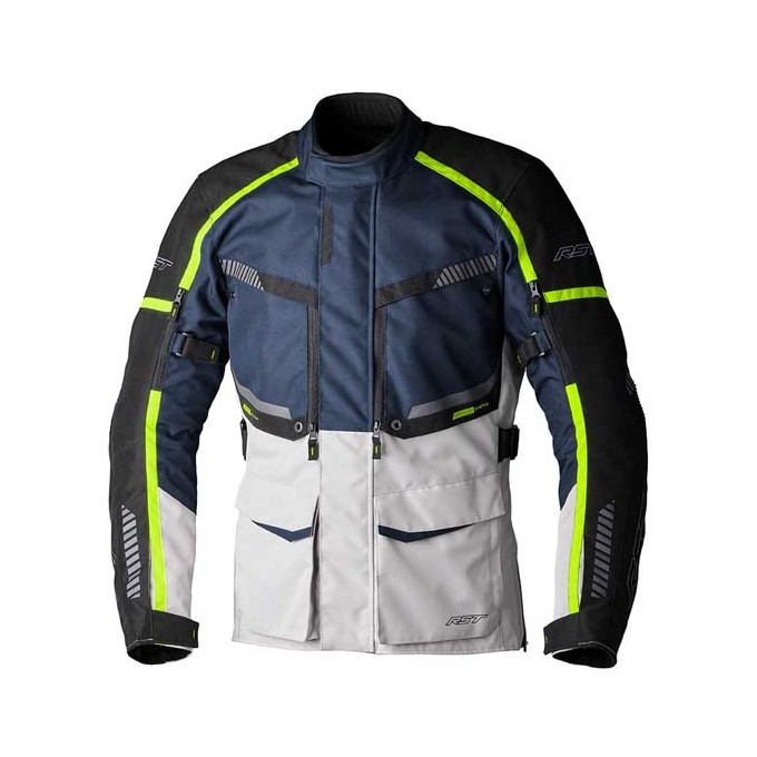 CHAQUETA HOMBRE RST MAVERICK EVO NAVY / PLATA