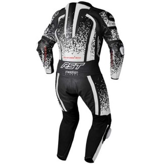 MONO DE PIEL 1 PIEZA HOMBRE RST PRO SERIES EVO AIRBAG BLANCO/ NEGRO