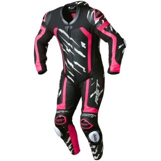 MONO DE PIEL 1 PIEZA HOMBRE RST PRO SERIES EVO AIRBAG ROSA FLÚOR