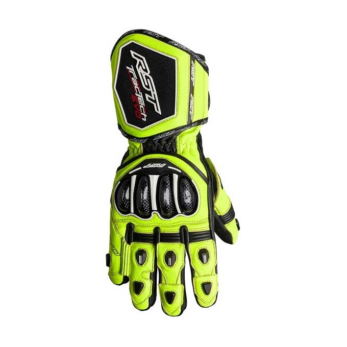 GUANTES RST TRACTECH EVO 4 CE AMARILLO FLÚOR / NEGRO