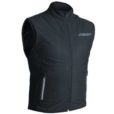 CHALECO RST TÉRMICO CORTAVIENTOS NEGRO