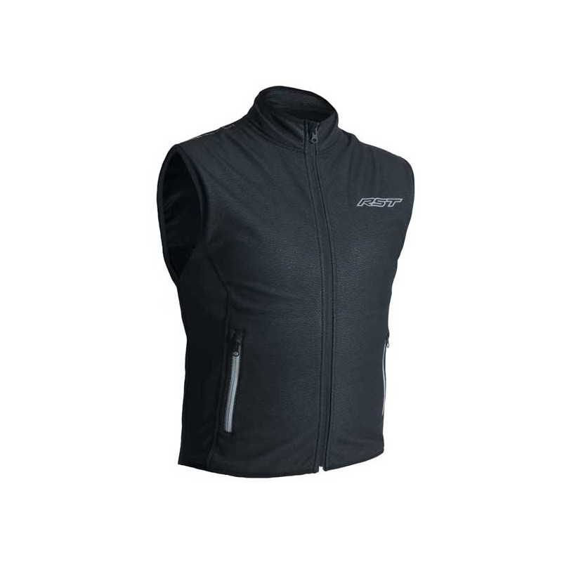 CHALECO RST TÉRMICO CORTAVIENTOS NEGRO