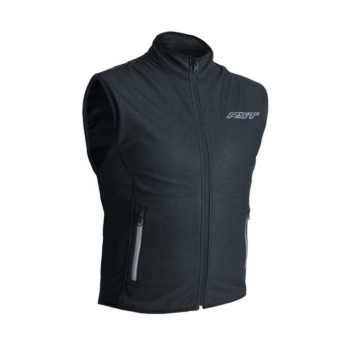 CHALECO RST TÉRMICO CORTAVIENTOS NEGRO