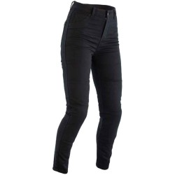 JEGGING MOTO MUJER DE CORDURA RST X KEVLAR (PIERNA CORTA) NEGRO