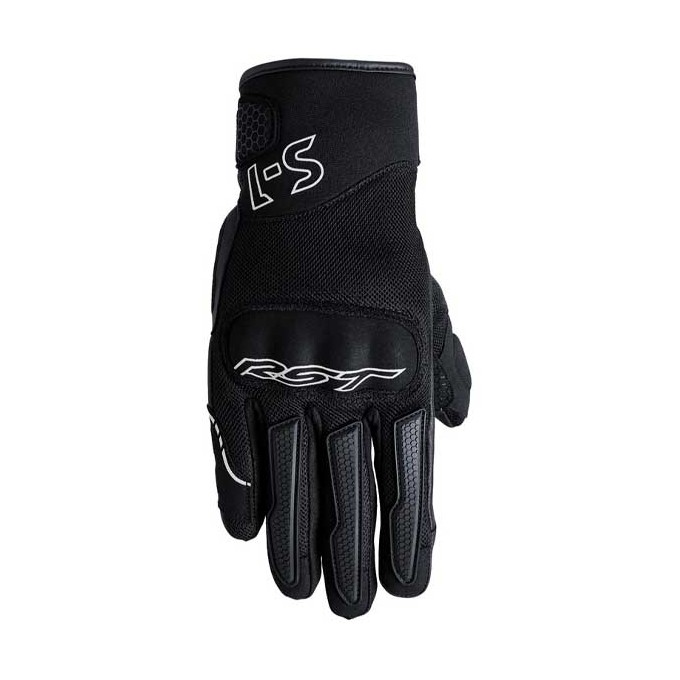 GUANTES MUJER RST S-1 MESH NEGRO/BLANCO