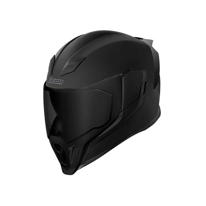 CASCO ICON AIRFLITE DARK NEGRO MATE