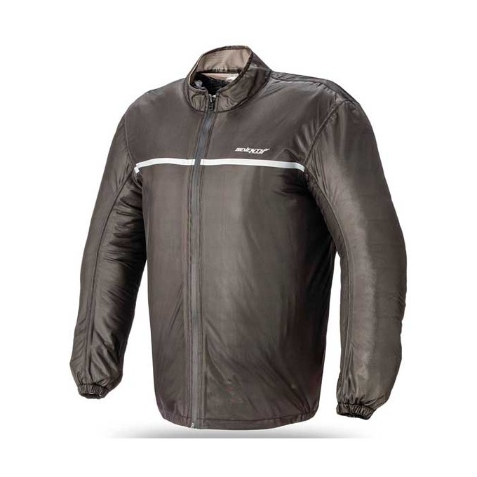 CHAQUETA IMPERMEABLE HOMBRE SEVENTY DEGREES SD-A3 NEGRA