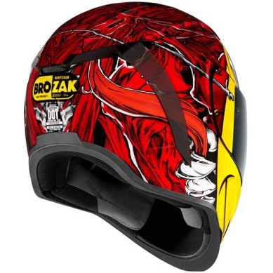 CASCO ICON AIRFORM MIPS BROZAK ROJO