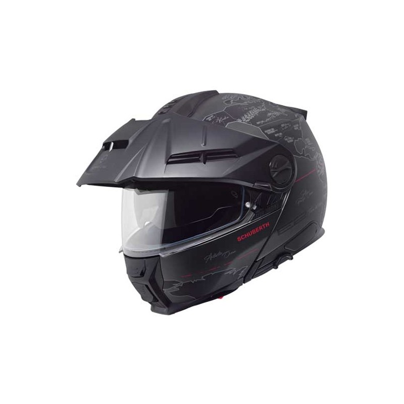 CASCO MODULAR SCHUBERTH E2 ATLAS NEGRO MATE
