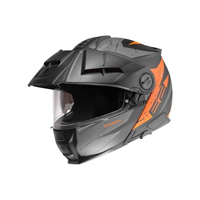 CASCO MODULAR SCHUBERTH E2 EXPLORER NARANJA MATE