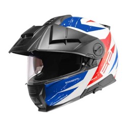 CASCO MODULAR SCHUBERTH E2 EXPLORER AZUL / ROJO