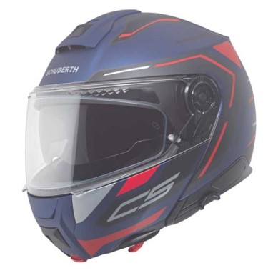 CASCO MODULAR SCHUBERTH C5 OMEGA AZUL MATE