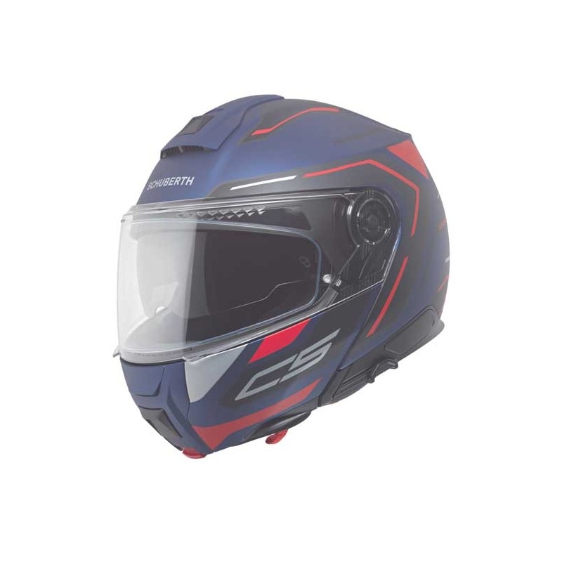 CASCO MODULAR SCHUBERTH C5 OMEGA AZUL MATE