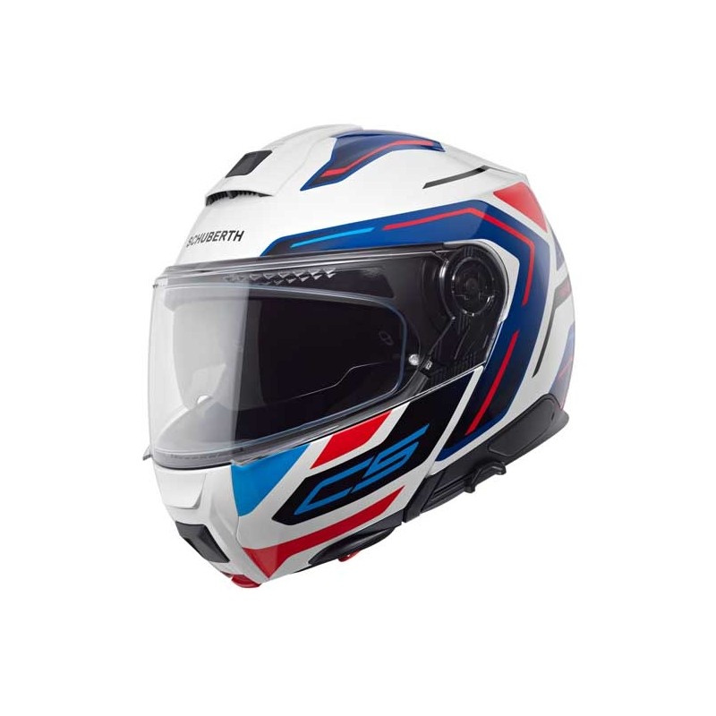 CASCO MODULAR SCHUBERTH C5 OMEGA BLANCO