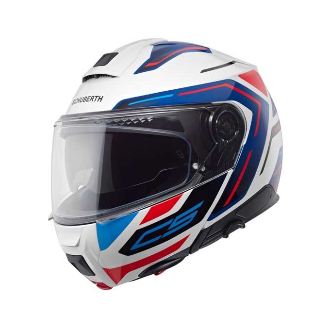 CASCO MODULAR SCHUBERTH C5 OMEGA BLANCO