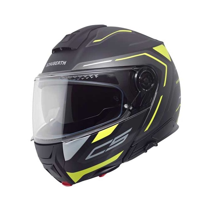 CASCO MODULAR SCHUBERTH C5 OMEGA AMARILLO MATE