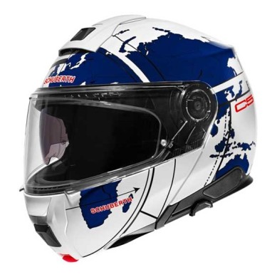 CASCO MODULAR SCHUBERTH C5 GLOBE AZUL