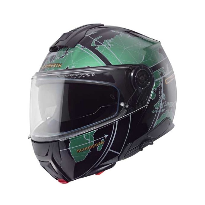 CASCO MODULAR SCHUBERTH C5 GLOBE VERDE