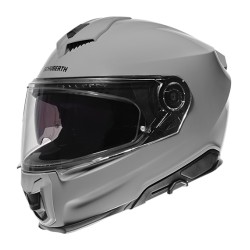 CASCO INTEGRAL SCHUBERTH S3 GRIS CEMENTO