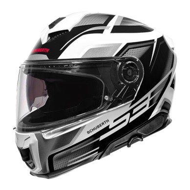CASCO INTEGRAL SCHUBERTH S3 STORM PLATA