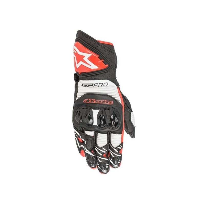 GUANTES ALPINESTARS GP PRO R3 NEGRO /ROJO / BLANCO TALLA XL