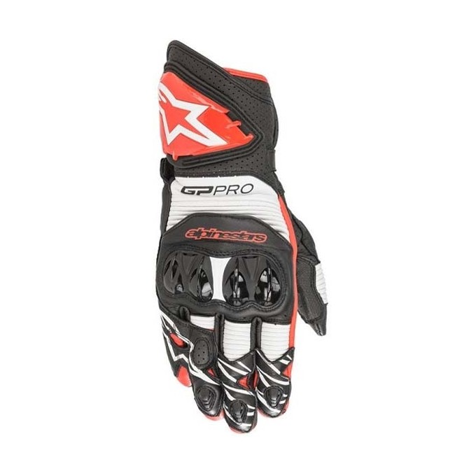 GUANTES ALPINESTARS GP PRO R3 NEGRO /ROJO / BLANCO TALLA XL