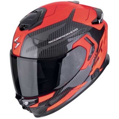 CASCO SCORPION EXO-GT SP AIR FLEX NEGRO / ROJO