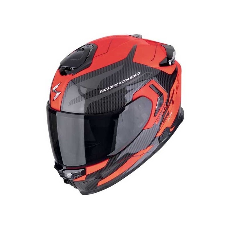 CASCO SCORPION EXO-GT SP AIR FLEX NEGRO / ROJO