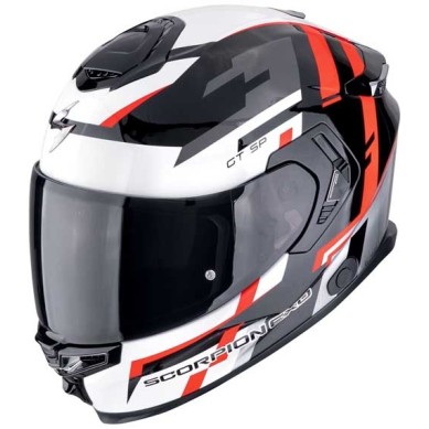 CASCO SCORPION EXO-GT SP AIR FLEX NEGRO / ROJO