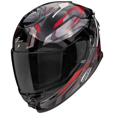 CASCO SCORPION EXO-GT SP AIR AUGUSTA NEGRO / ROJO