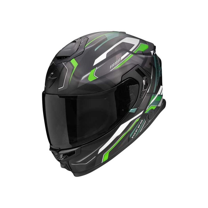 CASCO SCORPION EXO-GT SP AIR AUGUSTA NEGRO / VERDE