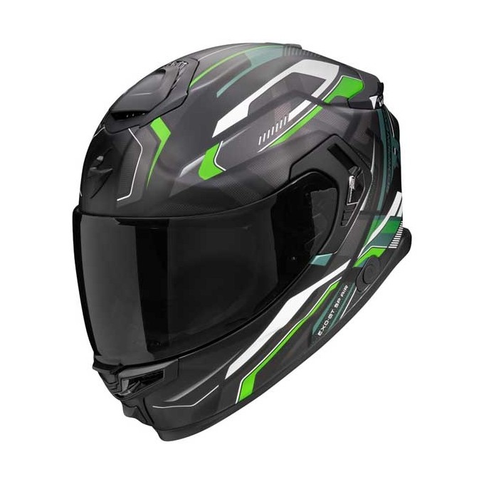 CASCO SCORPION EXO-GT SP AIR AUGUSTA NEGRO / VERDE