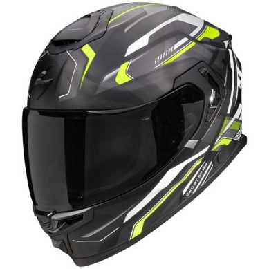 CASCO SCORPION EXO-GT SP AIR AUGUSTA NEGRO / AMARILLO