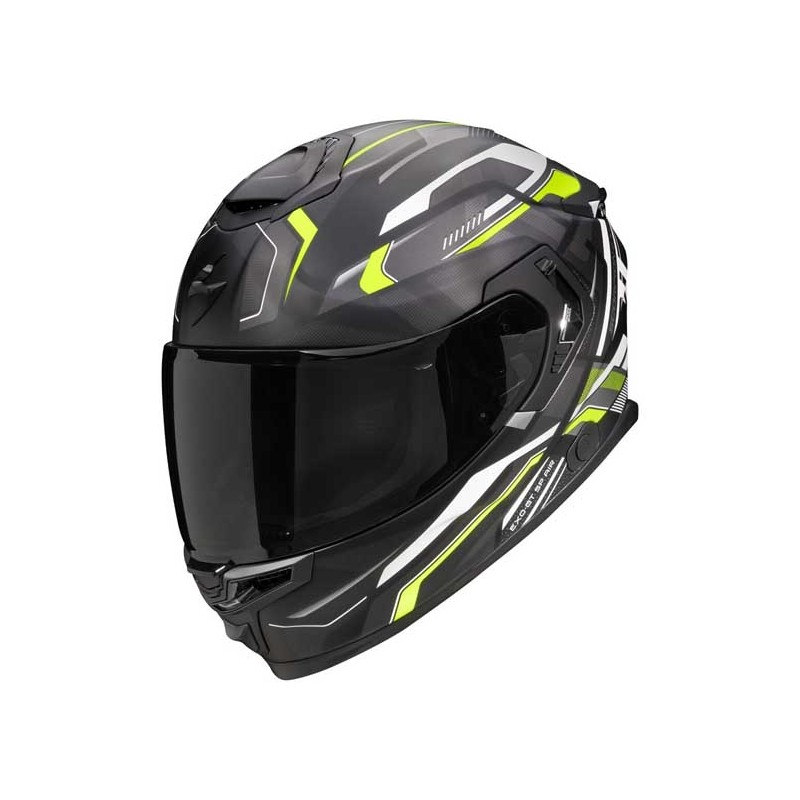CASCO SCORPION EXO-GT SP AIR AUGUSTA NEGRO / AMARILLO